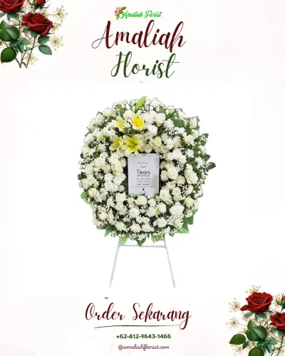 Krans Bunga Duka Cita pedurungan kidul